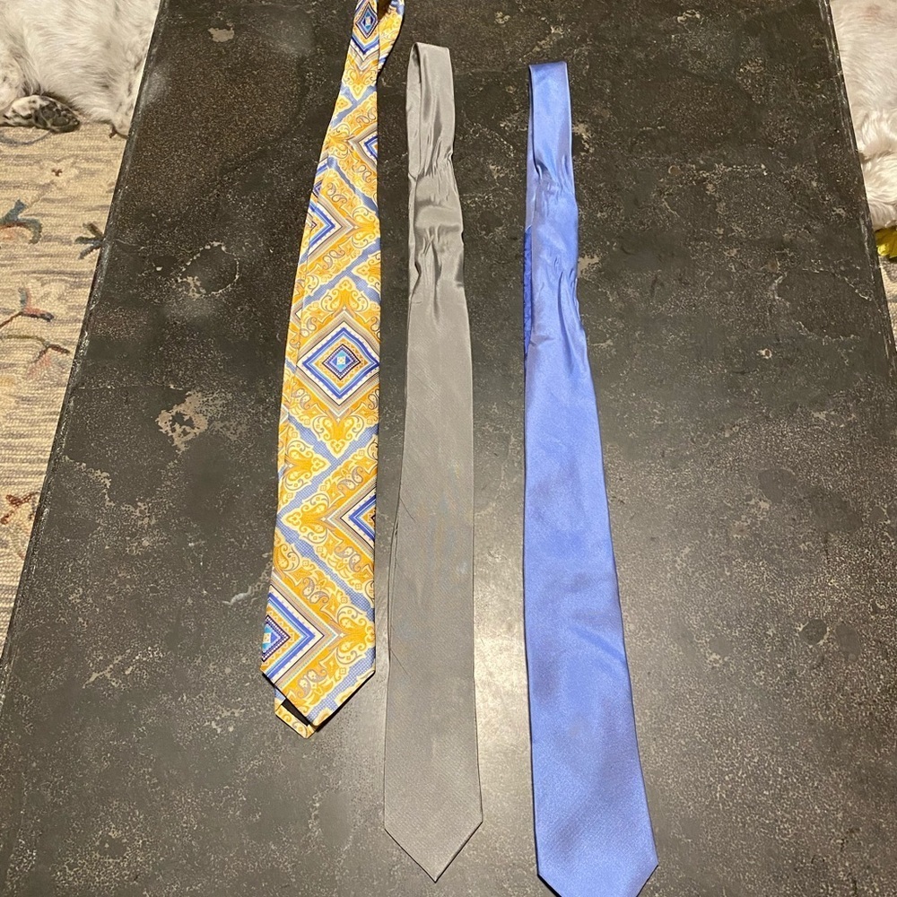 Three men’s tie